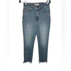 Madewell Distressed Womens The Perfect Vintage Jean in Ainsworth Size 26 NWOT